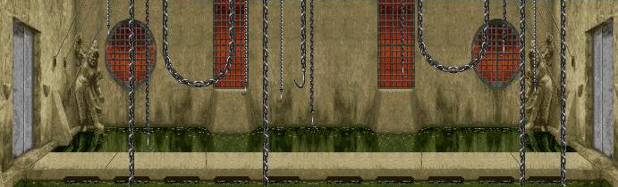 Mortal Kombat 2 sur Snes : Les niveaux où l'on combat : The Dead Pool