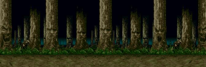 Mortal Kombat 2 sur Snes : Les niveaux où l'on combat : Living Forest Mortal Kombat 2 sur Snes : Les niveaux où l'on combat : Living Forest