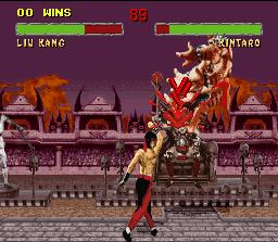 MK2 : Coups de Kintaro et informations secrètes (Mortal Kombat 2 : personnages cachés)