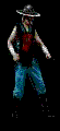 MK2 : الحركات الخاصة وإنهاءات Kung Lao (Mortal Kombat 2 : fatality)