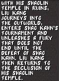 MK2 : Les coups spéciaux et fatalités de Liu Kang (Mortal Kombat 2 : fatality)