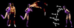 MK2 : Spezialangriffe und Fatalities von Mileena (Mortal Kombat 2 : Fatality)