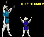 MK2 : Les coups spéciaux et fatalités de Rayden (Mortal Kombat 2 : fatality)