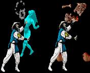 MK2 : Les coups spéciaux et fatalités de Rayden (Mortal Kombat 2 : fatality)