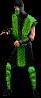 MK2 : Les coups spéciaux et fatalités de Reptile (Mortal Kombat 2 : fatality)