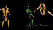 MK2 : Les coups spéciaux et fatalités de Scorpion (Mortal Kombat 2 : fatality)