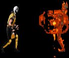 MK2 : Les coups spéciaux et fatalités de Scorpion (Mortal Kombat 2 : fatality)