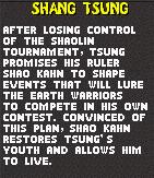 MK2 : Les coups spéciaux et fatalités de ShangTsung (Mortal Kombat 2 : fatality)