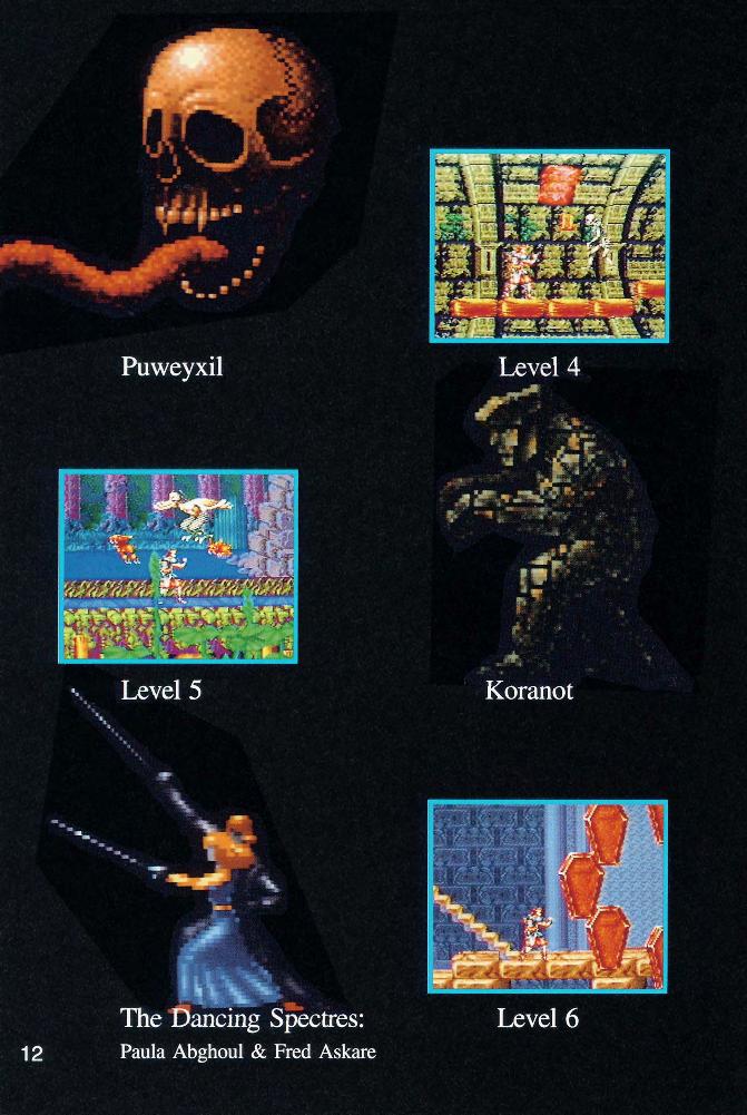 Game Boy Color의 더블 드래곤 II - 더 리벤지: 설명서