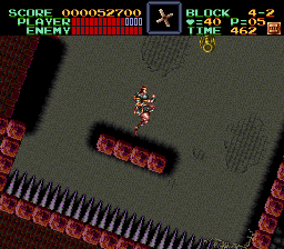 Super Castlevania 4 sur Super Nintendo - Niveau 4 : La tour de la mort Super Castlevania 4 sur Super Nintendo - Niveau 4 : La tour de la mort