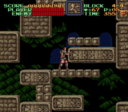 Super Castlevania 4 sur Super Nintendo - Niveau 4 : La tour de la mort Super Castlevania 4 sur Super Nintendo - Niveau 4 : La tour de la mort