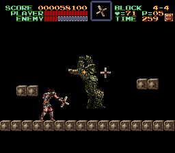 Super Castlevania 4 sur Super Nintendo - Niveau 4 : La tour de la mort Super Castlevania 4 sur Super Nintendo - Niveau 4 : La tour de la mort