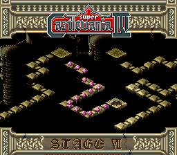 Super Castlevania 4 sur Super Nintendo - Niveau 7 : Библиотека