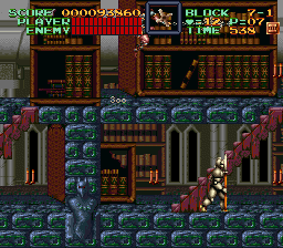 Super Castlevania 4 sur Super Nintendo - Niveau 7 : Библиотека