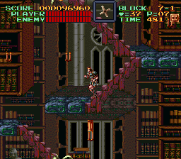 Super Castlevania 4 sur Super Nintendo - Niveau 7 : Библиотека