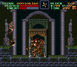 Super Castlevania 4 sur Super Nintendo - Niveau 7 : Библиотека