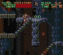 Super Castlevania 4 sur Super Nintendo - Niveau 8 : Le sous sol