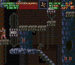 Super Castlevania 4 sur Super Nintendo - Niveau 8 : Le sous sol
