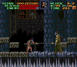 Super Castlevania 4 sur Super Nintendo - Niveau 8 : Le sous sol