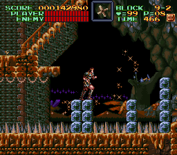 Super Castlevania 4 sur Super Nintendo - Niveau 9 : 보물고 Super Castlevania 4 sur Super Nintendo - Niveau 9 : 보물고