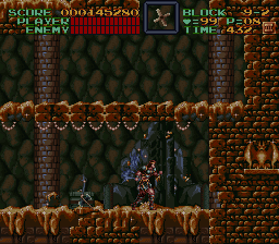 Super Castlevania 4 sur Super Nintendo - Niveau 9 : 보물고 Super Castlevania 4 sur Super Nintendo - Niveau 9 : 보물고