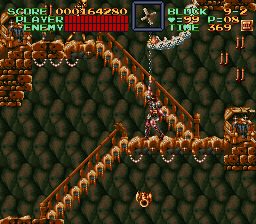 Super Castlevania 4 sur Super Nintendo - Niveau 9 : 보물고 Super Castlevania 4 sur Super Nintendo - Niveau 9 : 보물고