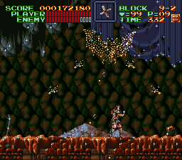 Super Castlevania 4 sur Super Nintendo - Niveau 9 : 보물고 Super Castlevania 4 sur Super Nintendo - Niveau 9 : 보물고