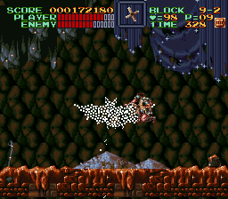 Super Castlevania 4 sur Super Nintendo - Niveau 9 : 보물고 Super Castlevania 4 sur Super Nintendo - Niveau 9 : 보물고