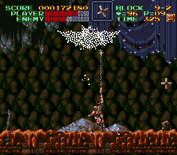 Super Castlevania 4 sur Super Nintendo - Niveau 9 : 보물고 Super Castlevania 4 sur Super Nintendo - Niveau 9 : 보물고