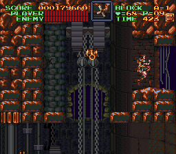 Super Castlevania 4 sur Super Nintendo - Niveau 10 : 시계탑