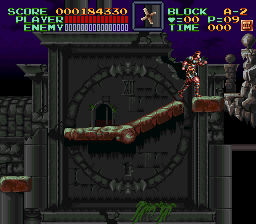 Super Castlevania 4 sur Super Nintendo - Niveau 10 : 시계탑