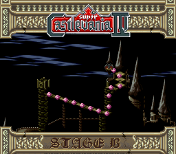 Super Castlevania 4 sur Super Nintendo - Niveau 11 : 지하 감옥 Super Castlevania 4 sur Super Nintendo - Niveau 11 : 지하 감옥