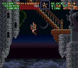 Super Castlevania 4 sur Super Nintendo - Niveau 11 : 지하 감옥 Super Castlevania 4 sur Super Nintendo - Niveau 11 : 지하 감옥