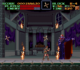 Super Castlevania 4 sur Super Nintendo - Niveau 11 : 지하 감옥 Super Castlevania 4 sur Super Nintendo - Niveau 11 : 지하 감옥