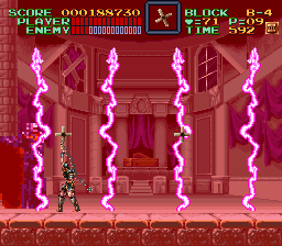 Super Castlevania 4 sur Super Nintendo - Niveau 11 : 지하 감옥 Super Castlevania 4 sur Super Nintendo - Niveau 11 : 지하 감옥