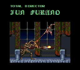 총괄 디렉터 : Jun Furano (Masahiro Ueno) Super Castlevania 4 sur Super Nintendo - 에필로그 - 엔딩 - 크레딧