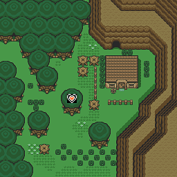 Zelda 3 ALTTP Super Nes : Carte du monde de lumière de Zelda III A Link To The Past sur Snes Mini et Game Boy Advance