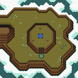 Zelda 3 ALTTP Super Nes : Carte du monde de lumière de Zelda III A Link To The Past sur Snes Mini et Game Boy Advance