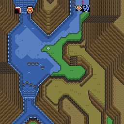Zelda 3 ALTTP Super Nes : Carte du monde de lumière de Zelda III A Link To The Past sur Snes Mini et Game Boy Advance