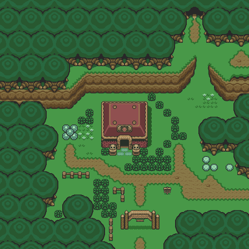 Zelda 3 ALTTP Super Nes : Carte du monde de lumière de Zelda III A Link To The Past sur Snes Mini et Game Boy Advance