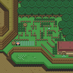 Zelda 3 ALTTP Super Nes : Carte du monde de lumière de Zelda III A Link To The Past sur Snes Mini et Game Boy Advance