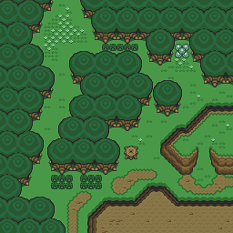 Zelda 3 ALTTP Super Nes : Carte du monde de lumière de Zelda III A Link To The Past sur Snes Mini et Game Boy Advance