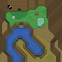 Zelda 3 ALTTP Super Nes : Carte du monde de lumière de Zelda III A Link To The Past sur Snes Mini et Game Boy Advance