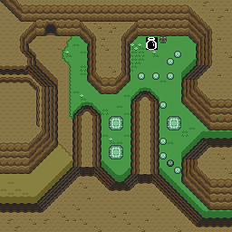 Zelda 3 ALTTP Super Nes : Carte du monde de lumière de Zelda III A Link To The Past sur Snes Mini et Game Boy Advance