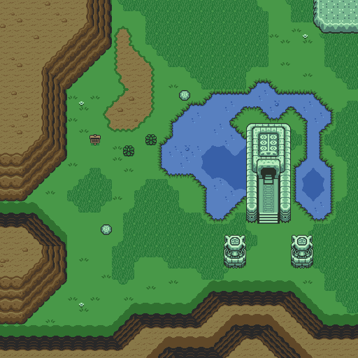 Zelda 3 ALTTP Super Nes : Carte du monde de lumière de Zelda III A Link To The Past sur Snes Mini et Game Boy Advance