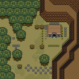 Zelda 3 ALTTP Super Nes : Carte du monde de lumière de Zelda III A Link To The Past sur Snes Mini et Game Boy Advance