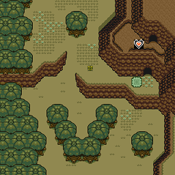 Zelda 3 ALTTP Super Nes : Carte du monde de lumière de Zelda III A Link To The Past sur Snes Mini et Game Boy Advance