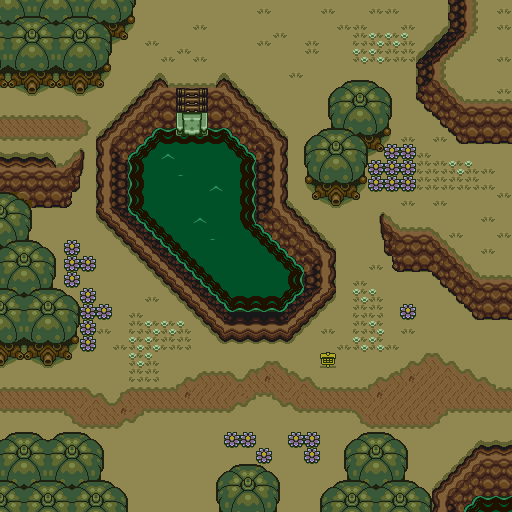 Zelda 3 ALTTP Super Nes : Carte du monde de lumière de Zelda III A Link To The Past sur Snes Mini et Game Boy Advance