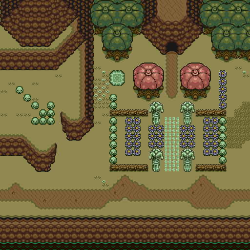Zelda 3 ALTTP Super Nes : Carte du monde de lumière de Zelda III A Link To The Past sur Snes Mini et Game Boy Advance