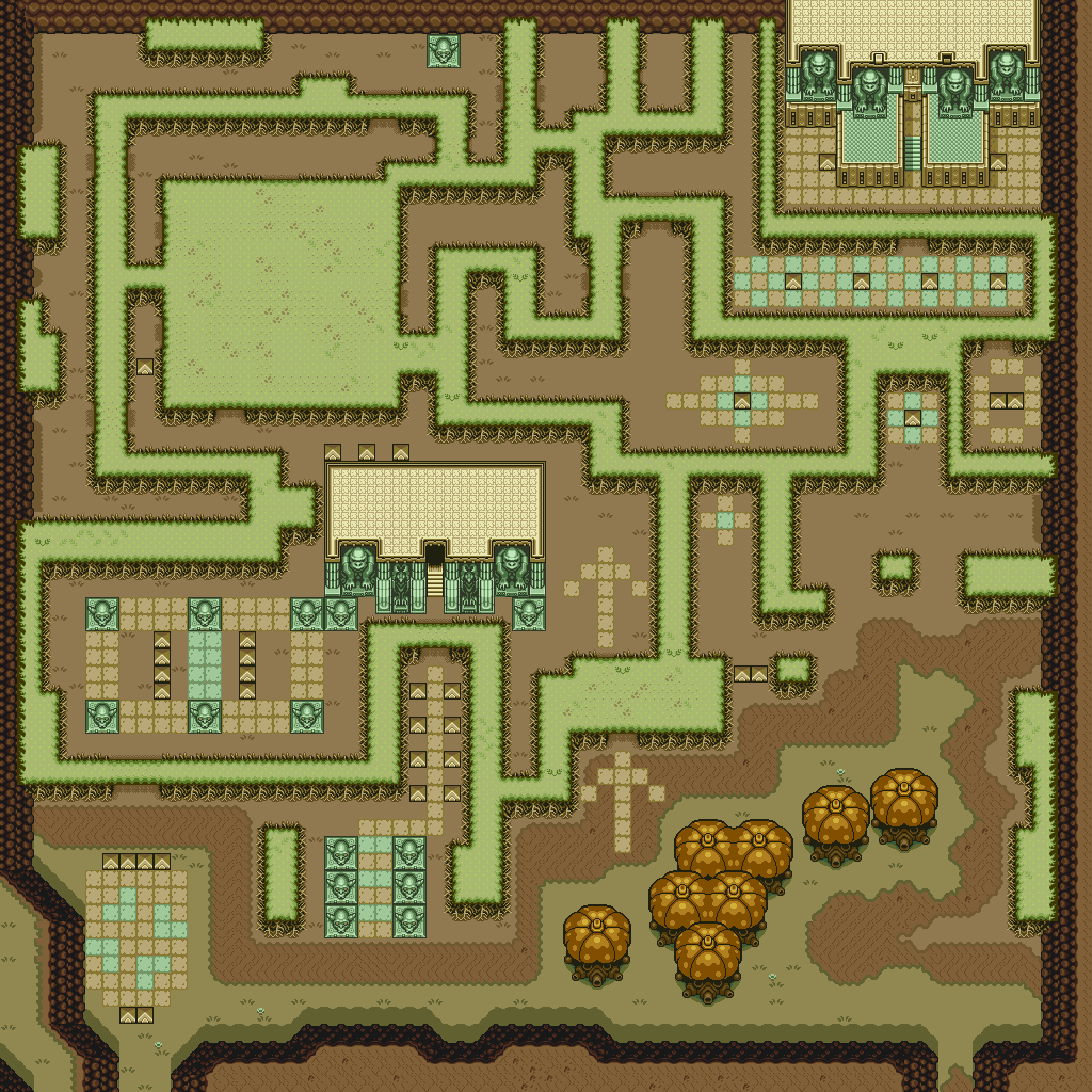Zelda 3 ALTTP Super Nes : Carte du monde de lumière de Zelda III A Link To The Past sur Snes Mini et Game Boy Advance